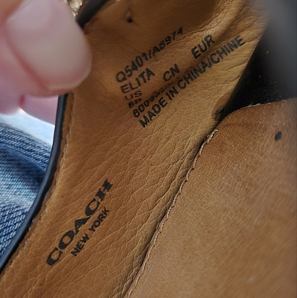 C - Coach Elita sandal Wedge heels - Picture 11 of 11